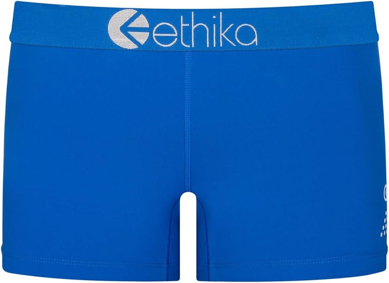 Ethika Girl's SubZero Staple Brief | Neon Blue - Image 2